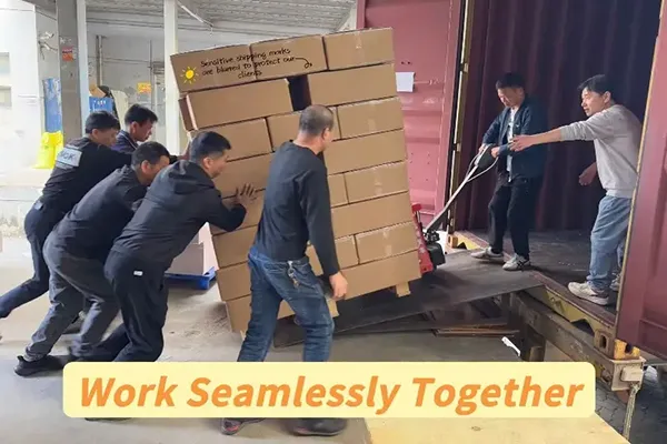 Тиімді жүктеу — тері күтімі қағаз қораптарының 40 HQ контейнері